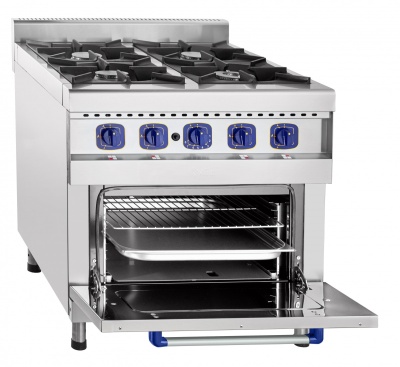 Газовая плита 4-х горелочная ПГК-49ЖШ (900 серия) Abat