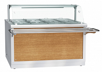 Электрический мармит кухонный 2-х блюд ЭМК-70Х-01 HOT-LINE