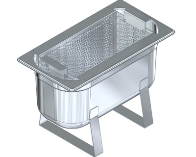 Мезгосборник для картофелеочистительных машин Abat МКК-150, МКК-300
