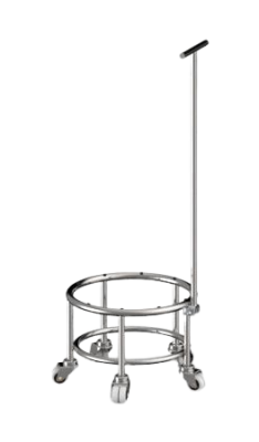 Тележка ТМП-40 подкатная для дежи миксера планетарного МПЛ-40 Abat