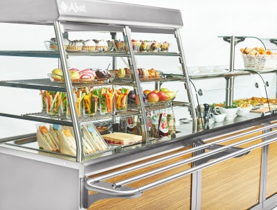 Прилавок-витрина холодильный ПВВ(Н)-70Х-С-НШ HOT-LINE